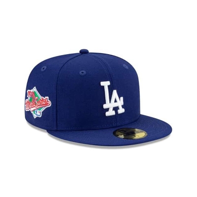 Sapca New Era Los Angeles Dodgers MLB Green Paisley Undervisor 59FIFTY Fitted - Albastri